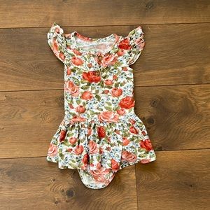 Posh Peanut Short Sleeve Henley Twirl, size 18-24 months